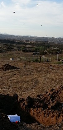 Test Pits & Hot Air Balloons Test Pits & Hot Air Balloons